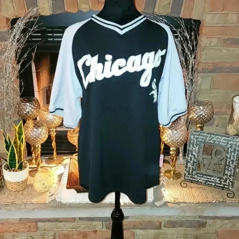 Stitches Apparel Chicago Sox Jersey - Picture 1 of 7